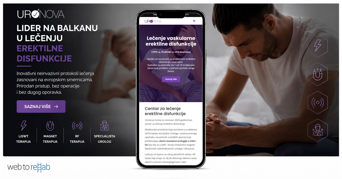 Web sajt urološke ambulante